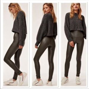 Aritzia Wilfred Free Daria Olive Pant Size S